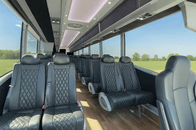 Sports Team Charter Bus Rentals in Athens